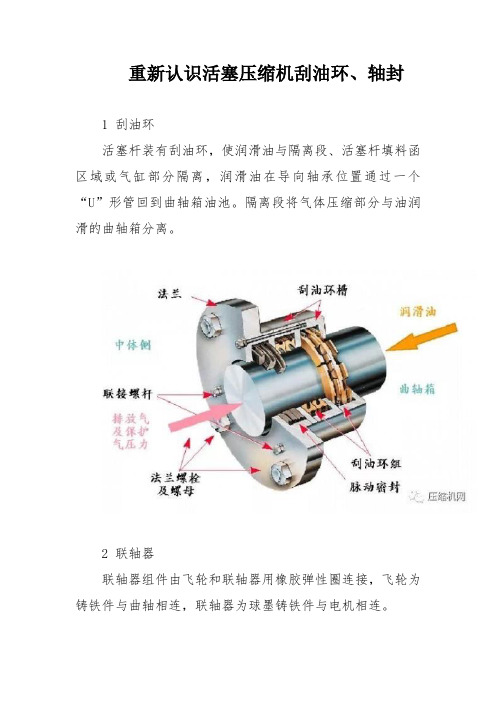 重新认识活塞压缩机刮油环、轴封