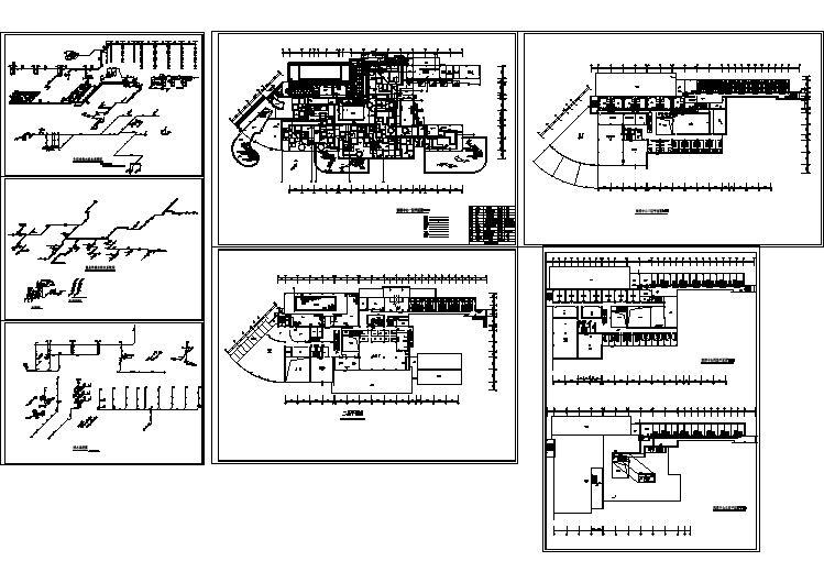 某地区洗浴中心全套给排水设计施工图纸