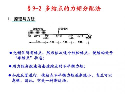§8-2_多结点的力矩分配法