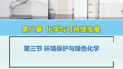 环境保护与绿色化学(课件)-高一化学备课精选课件(人教版2019必修第二册)