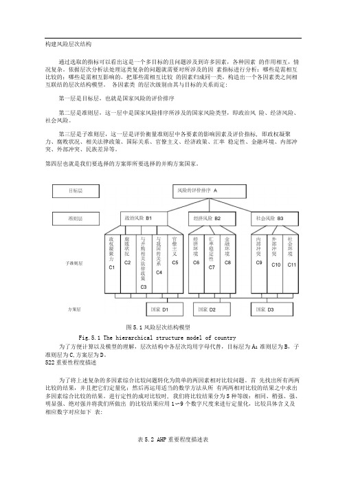 层次分析法详解