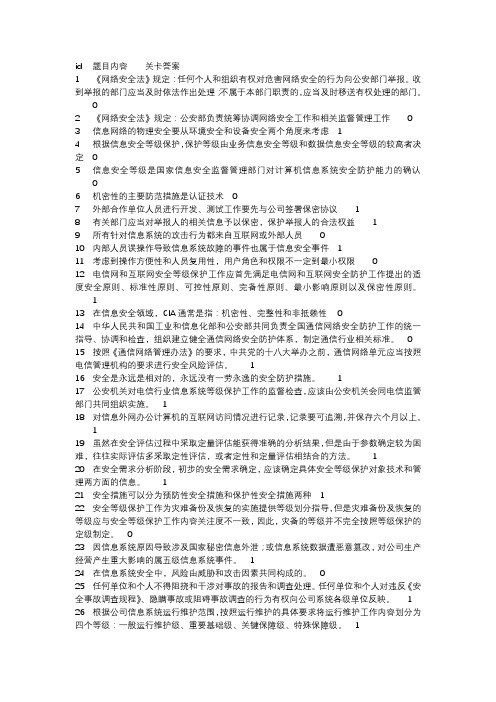 信息技术-网络信息安全题库含答案-判断题