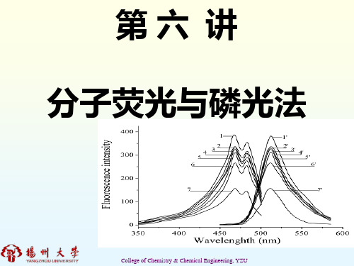 第6章分子荧光与磷光