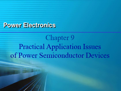 Chapter 09 Practical Application Issues of Power S