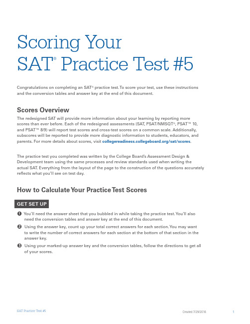 OG试题-scoring-sat-practice-test-5