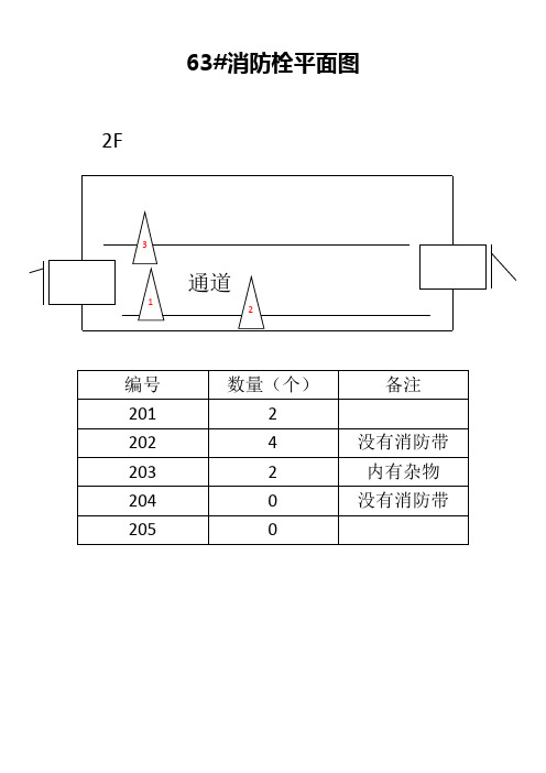 消防栓平面图 Microsoft Office Word 文档