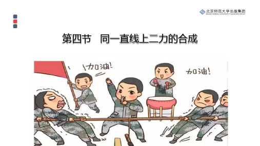 7.4北师物理八下第七章第四节《同一直线上二力的合成》课件