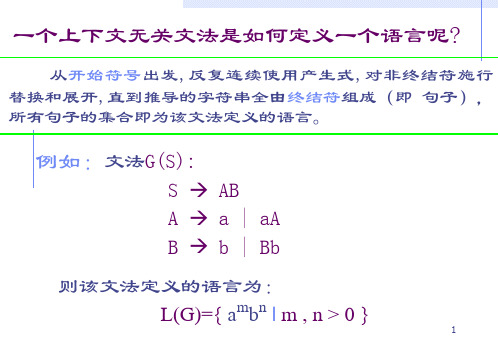 编译原理——二到五章例题整理