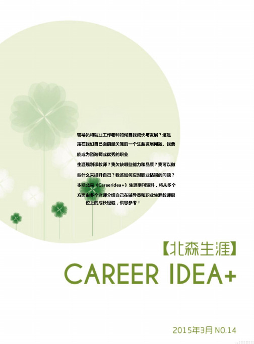 北森《Careeridea 》生涯分析