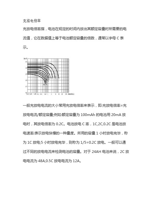 充放电倍率