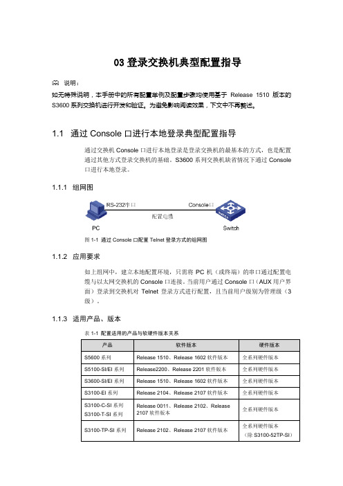 h3c初始配置