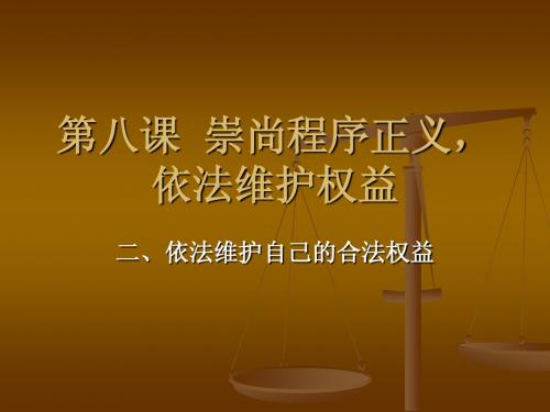 第八课  崇尚程序正(二)