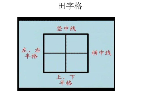 数字1-5的书写格式