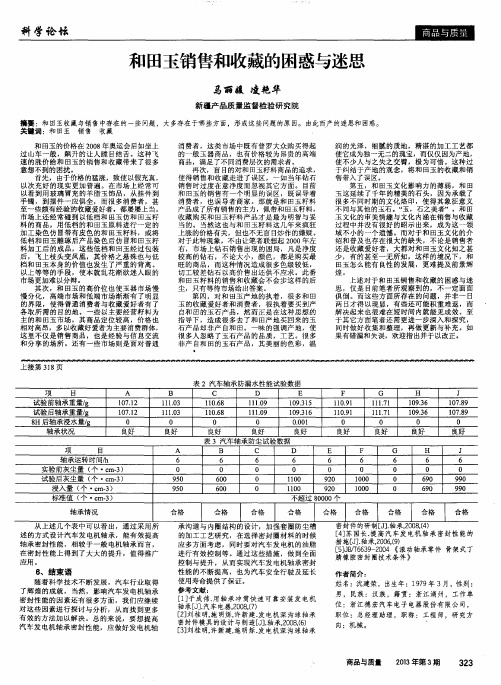 和田玉销售和收藏的困惑与迷思