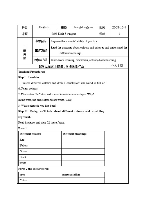 M9 Unit 3 Project