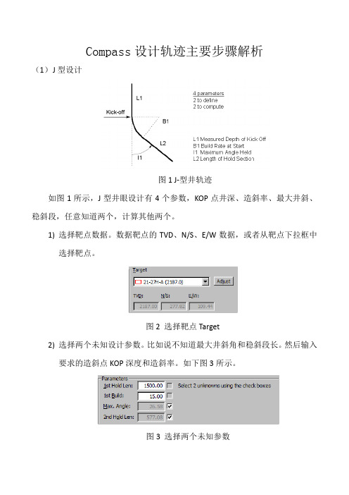 Landmark 5000版本Compass设计轨迹主要步骤