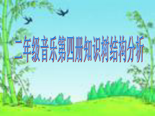 音乐二年级知识树