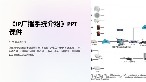 《IP广播系统介绍》课件