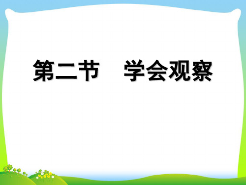 学会观察-课件