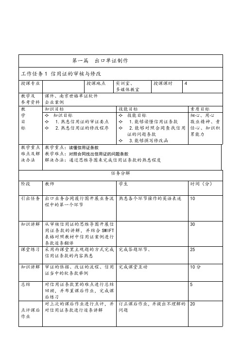 2.信用证的审核与修改[3页]