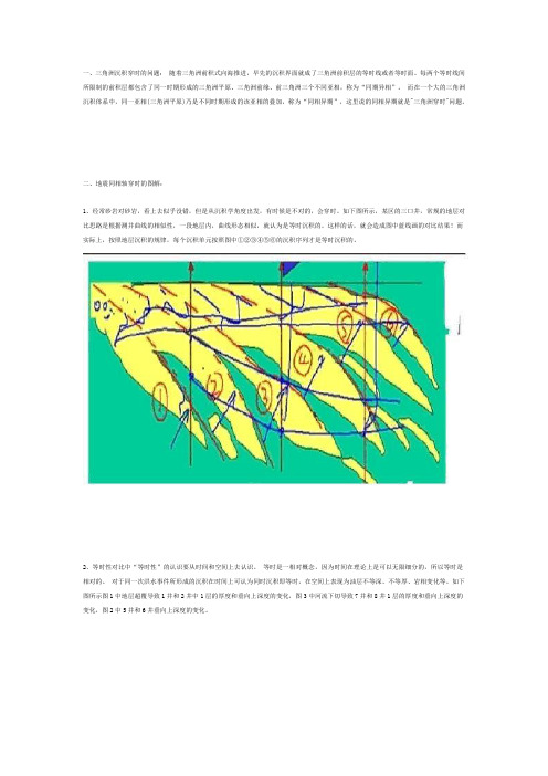 地震勘探里关于“等时”与“穿时”问题的总结