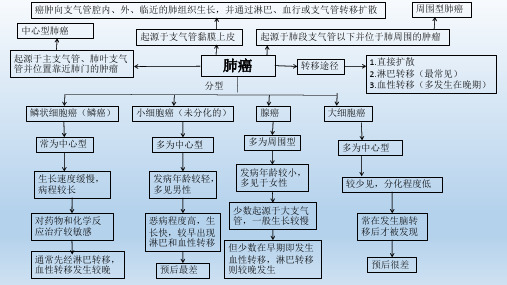 肺癌病理生理图