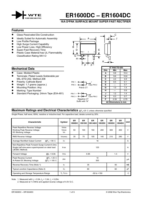 ER1601ADC-T3资料