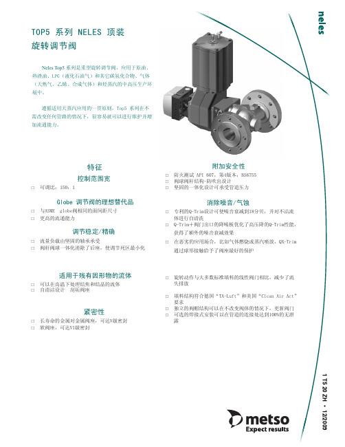 美卓顶装式球阀