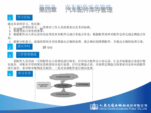 第四章  汽车配件库存管理分析[文字可编辑]