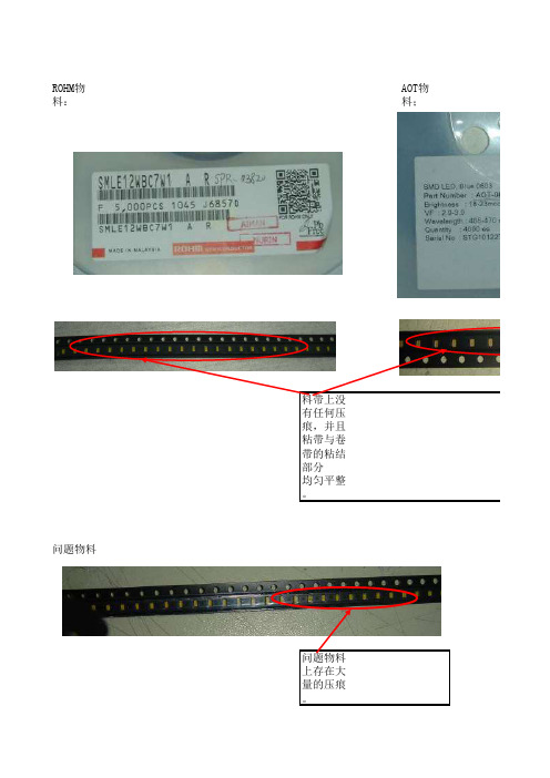 LED物料抛料分析