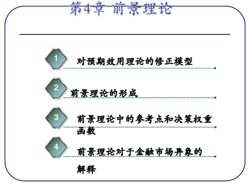 【4】前景理论PPT课件