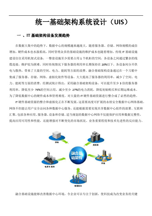 UIS统一基础架构解决方案v1.0