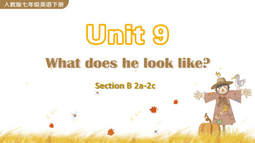 新人教版英语七年级下册《Unit 9 Section B 2a-2c》课件