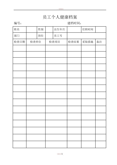 GSP质量管理表格(竖排)新(DOC)