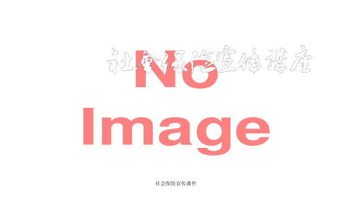 社会保险宣传课件