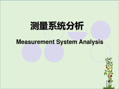 MSA-测量系统分析-GRR资料(1)