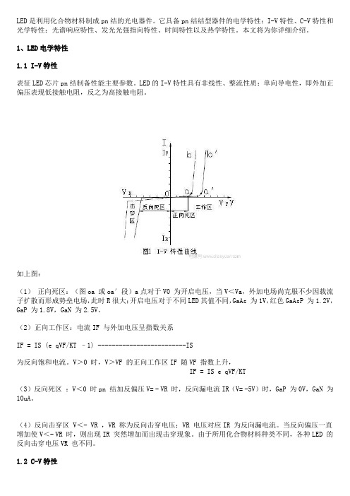 LED简要介绍