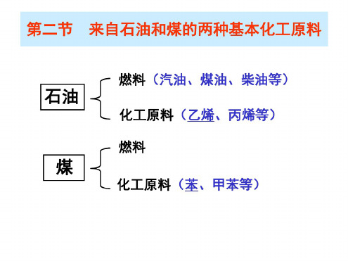 高二化学基本化工原料