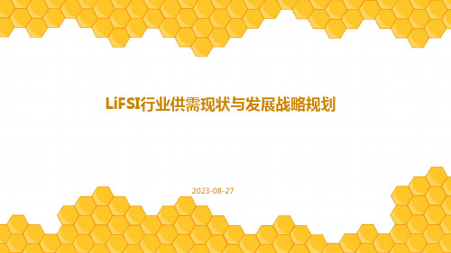 LiFSI行业供需现状与发展战略规划