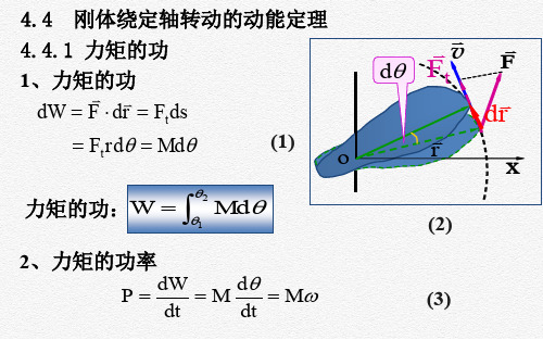 4.4刚体绕定轴转动的动能定理(7)