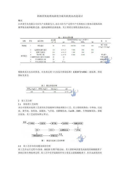 含硫废水