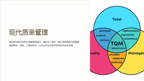 现代质量管理