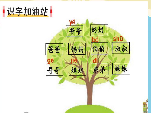 新人教版部编版一年级上册语文园地七最全PPT