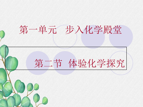 《体验化学探究 2》课件 (市优)2022年九年级化学课件