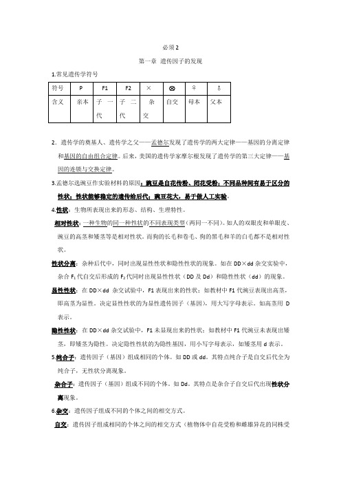 广东省佛山市高明区第一中学2017届高三生物：早读(10-16周) Word版缺答案