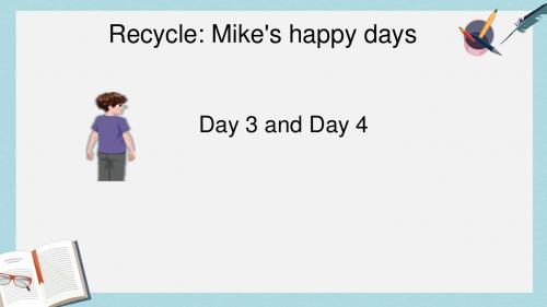 人教版六年级英语下册Recycle_Day_3第三课时