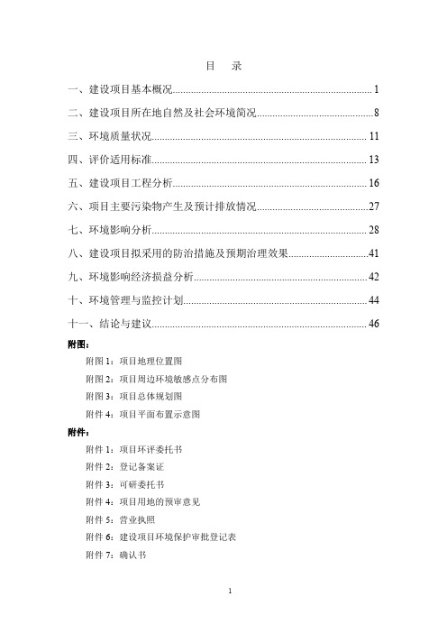 附图1项目地理位置图附图2项目周边环境敏感点分布图