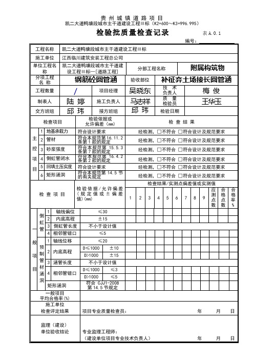 3.1. 圆管涵-检验批