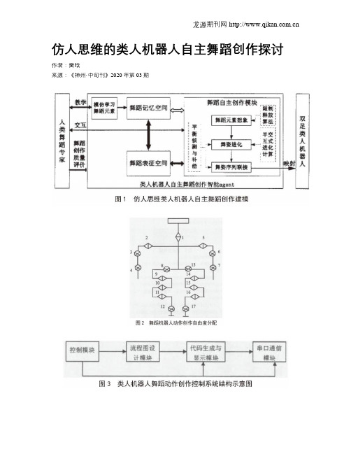 仿人思维的类人机器人自主舞蹈创作探讨