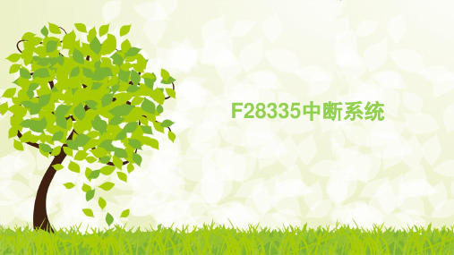 单片机开发 F28335中断系统